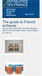 Mobile Screenshot of antiques-in-france.com